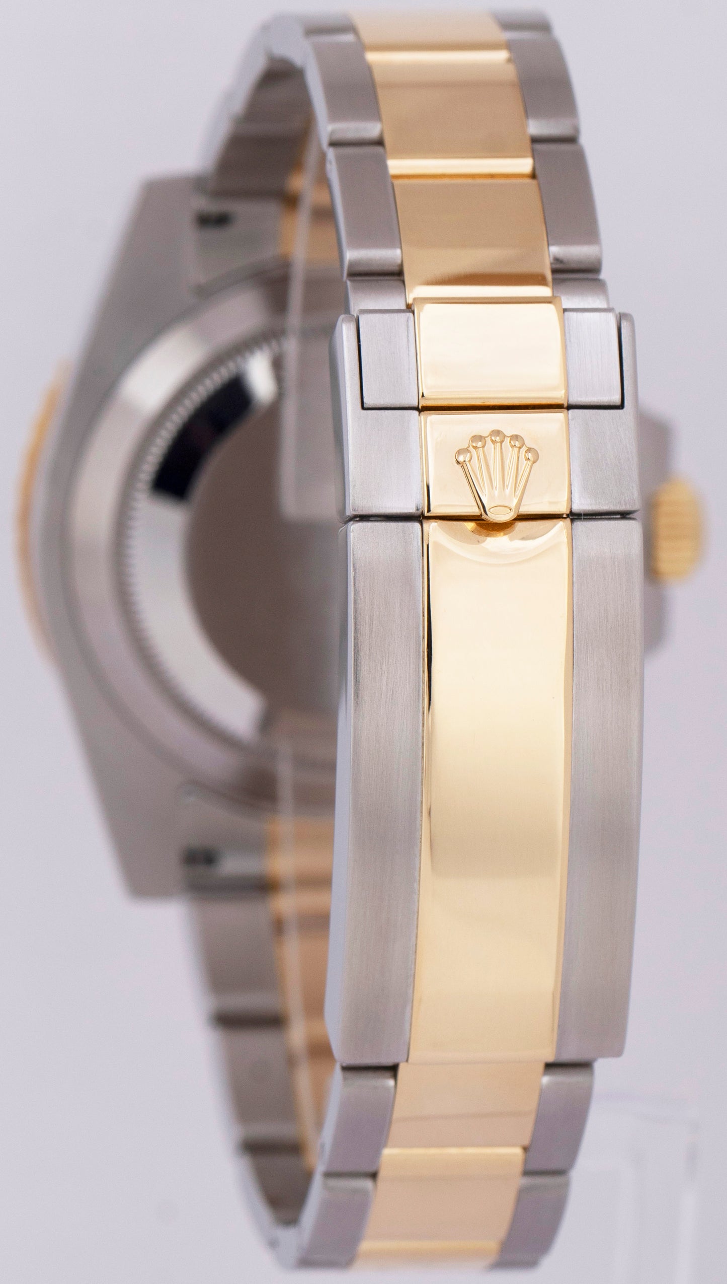 MINT 2018 PAPERS Rolex Submariner Ceramic 40mm Two-Tone Sunburst Blue 116613 BOX