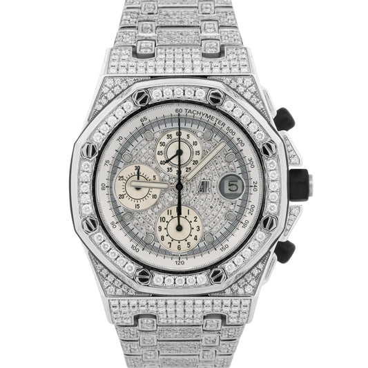 Audemars Piguet Royal Oak Offshore PAVE DIAMOND Chronograph Stainless 26170ST