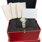 2023 PAPERS Ladies Cartier Ballon Bleu FACTORY DIAMOND 28mm 4373 W4BB0023 BOX