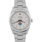 UNPOLISHED PAPERS Rolex Oyster Perpetual Air-King Silver DOMINOS 34mm 14000 BOX
