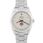 1999 Rolex Oyster Perpetual Air-King 14000 Silver Dominos Steel 34mm Watch