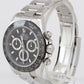 2022 MINT Rolex Daytona Cosmograph Black Ceramic Stainless Watch 116500 LN