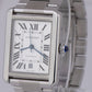 MINT Cartier Tank Solo Silver Roman 31x40mm 3800 W5200028 Date Automatic Watch