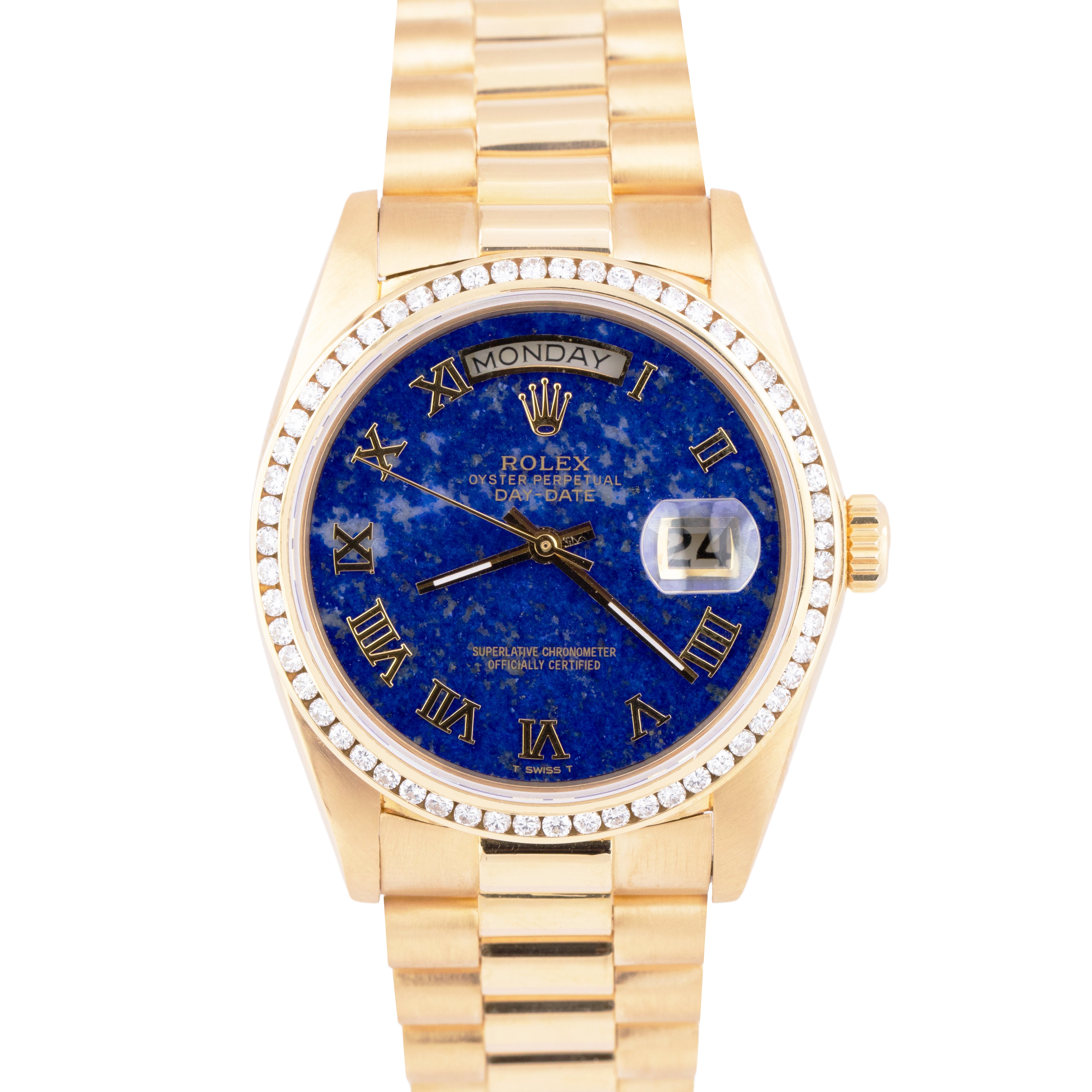 MINT PAPERS Rolex Day Date President LAPIS 36mm 18K Yellow Gold