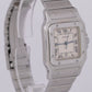 MINT PAPERS Ladies Cartier Santos Galbee Quartz 29mm Watch White 1564 W20025D6