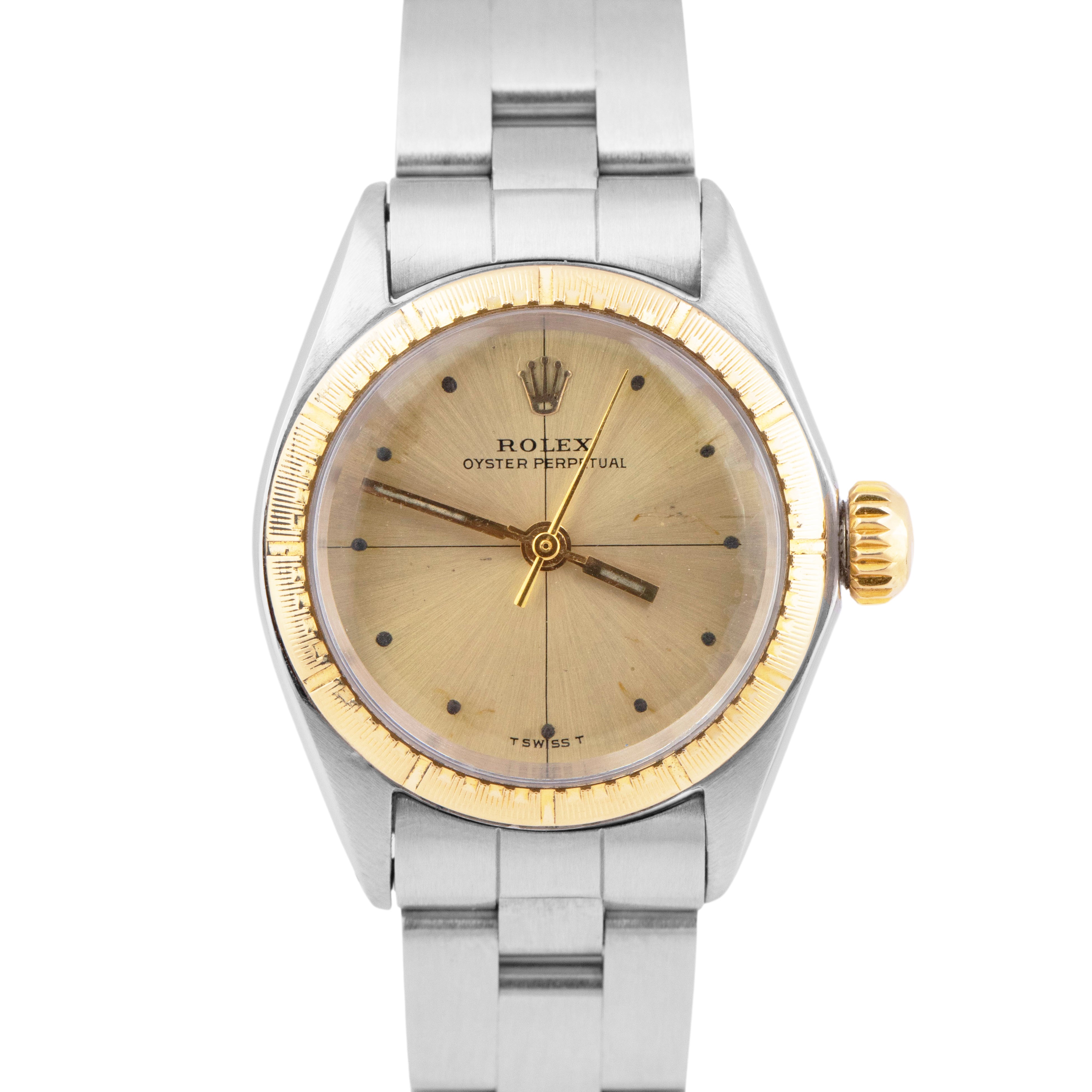 MINT PAPERS Ladies Rolex Oyster Perpetual 24mm ZEPHYR Two Tone