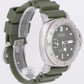 Panerai PAM01055 Submersible VERDE MILITARE PAPERS Green Steel 42mm Watch B+P