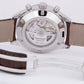 Tag Heuer Carrera Chronograph CAS2112.FC6291 White Stainless Brown 41mm Watch
