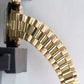 Rolex DateJust 6917 18K Yellow Gold DIAMOND Bezel Black Dial 26mm Watch BOX