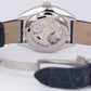 Grand Seiko Elegance Collection 39mm BLUE Steel Leather Manual Watch SBGK015 BOX