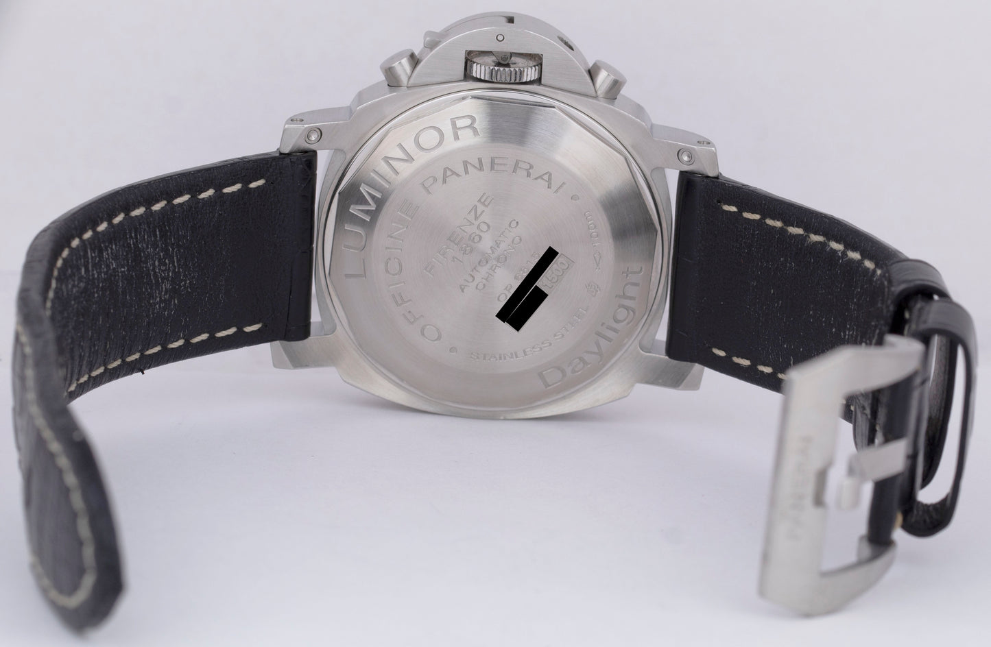 MINT Panerai Luminor Daylight PAM 356 Chronograph 44mm Steel Watch PAM00356