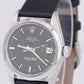 1978 Rolex Oyster Perpetual Date 34mm Silver Stainless Automatic Watch 15000