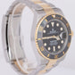 MINT 2023 PAPERS Rolex Submariner 41mm 18K Gold Steel Black Watch 126613 LN BOX