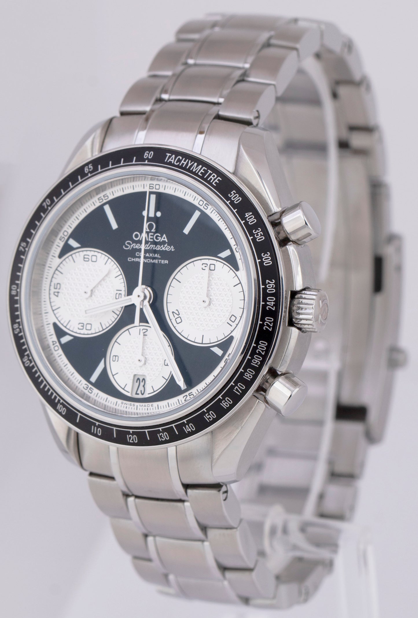 Omega Speedmaster Racing Black Panda 40mm 326.30.40.50.01.002 Steel Watch BOX