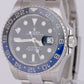 MINT Rolex GMT-Master II Batman Ceramic Steel 40mm Blue Black Watch 116710 BLNR