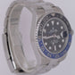 MINT Rolex GMT-Master II Batman Ceramic Steel 40mm Blue Black Watch 116710 BLNR