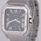 MINT 2024 PAPERS Cartier Santos-Dumont GREEN 4072 WSSA0062 39.8mm Date Watch BOX