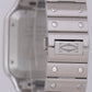 MINT 2024 PAPERS Cartier Santos-Dumont GREEN 4072 WSSA0062 39.8mm Date Watch BOX