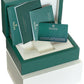 2021 CARD Rolex Milgauss Z-Blue Green Anniversary 116400 GV Stainless Watch B+P