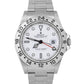 MINT PAPERS Rolex Explorer II White RANDOM SERIAL Steel 3186 Date 40mm 16570 B+P