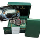 2025 RSC Rolex GMT-Master II 16760 Fat Lady Coke Red Black Steel 40mm Watch Box