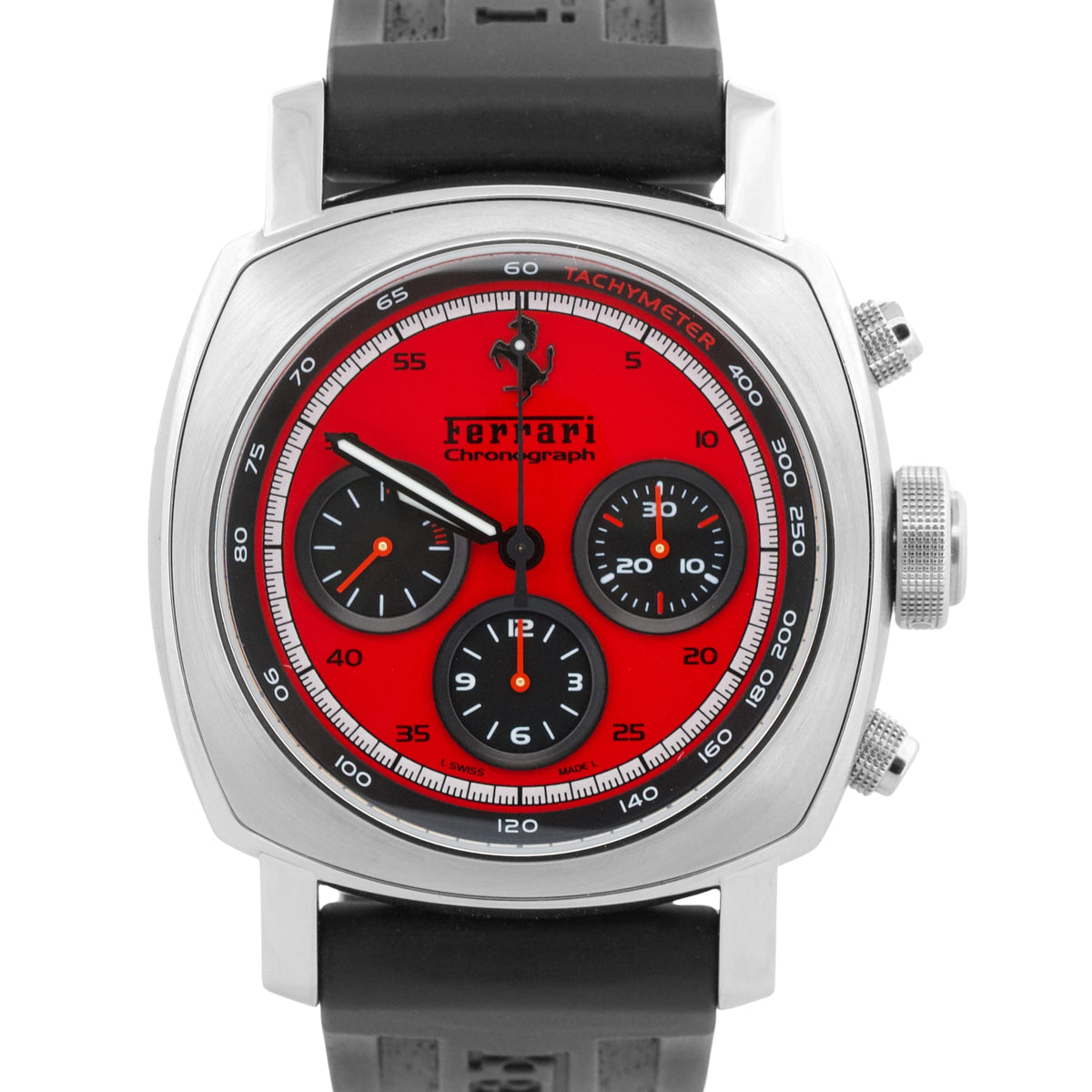 Panerai Ferrari Granturismo Chronograph FER00013 Red Steel Leather 45mm Box