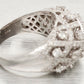Sonia Bitton 0.50ctw Diamond Criss Cross Ring - 14k White Gold & Dynamic Setting