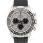 2019 PAPERS Rolex Daytona SILVER GHOST 18K Gold Oysterflex 40mm 116519 LN BOX