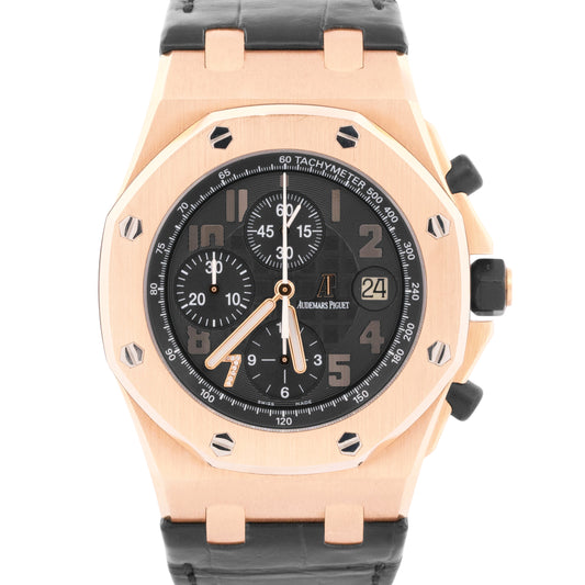 EXTRACTS Audemars Piguet Royal Oak Offshore GINZA 18K Gold DIAMOND 42mm 26180OR