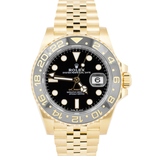 2024 NEW PAPERS Rolex GMT-Master II 18K GOLD Jubilee 40mm 126718 GRNR BOX