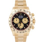 BRAND NEW PAPERS Rolex Daytona NEWMAN Black 18K Yellow Gold Watch 126508 BOX