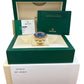 PAPERS Rolex Submariner Date BLUE 40mm Ceramic 18K Yellow Gold 116618 LB BOX