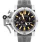 Men's Graham Chronofighter Stainless Steel Rubber Black 47mm 20VDIVAS.BO2A Watch