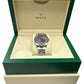 UNPOLISHED Rolex Oyster Perpetual PURPLE GRAPE 39mm Stainless Steel 114300 BOX
