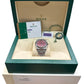 NOS STICKERED 2018 PAPERS Rolex Oyster Perpetual 36mm GRAPE Steel 116000 BOX