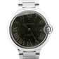 Cartier Ballon Bleu 4345 WSBB0071 Green Roman Stainless Steel 40mm Papers