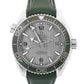 NEW PAPERS Omega Seamaster Planet Ocean 600M Steel GREEN 215.32.44.21.06.001 BOX