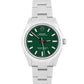 BRAND NEW 2024 PAPERS Rolex Oyster Perpetual GREEN Steel 31mm 277200 Watch BOX