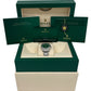 2023 PAPERS Rolex Oyster Perpetual GREEN Smooth Steel OYSTER 31mm 277200 BOX