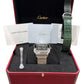 2024 PAPERS Cartier Santos-Dumont GREEN Stainless Steel WSSA0062 4072 39.8mm BOX