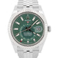 2026 Rolex Sky-Dweller 336934 Mint Green 42mm Jubilee 18K Steel Box Papers