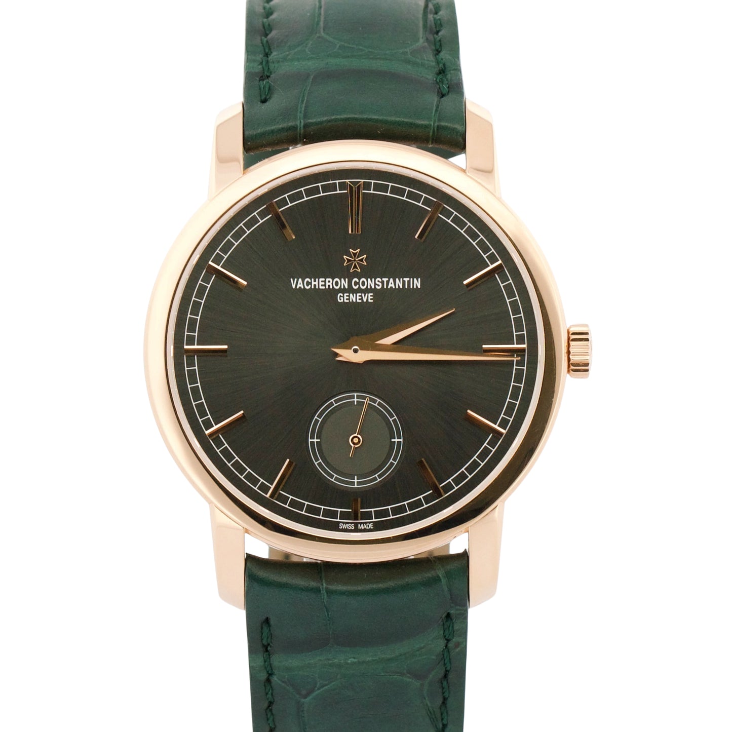 2024 Vacheron Constantin Traditionnelle 82172 Green 18K Gold 38mm Box Papers