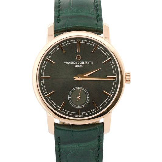 2024 Vacheron Constantin Traditionnelle 82172 Green 18K Gold 38mm Box Papers