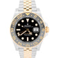 2024 PAPERS Rolex GMT-Master II Black JUBILEE 18K Gold 40mm 126713 GRNR BOX