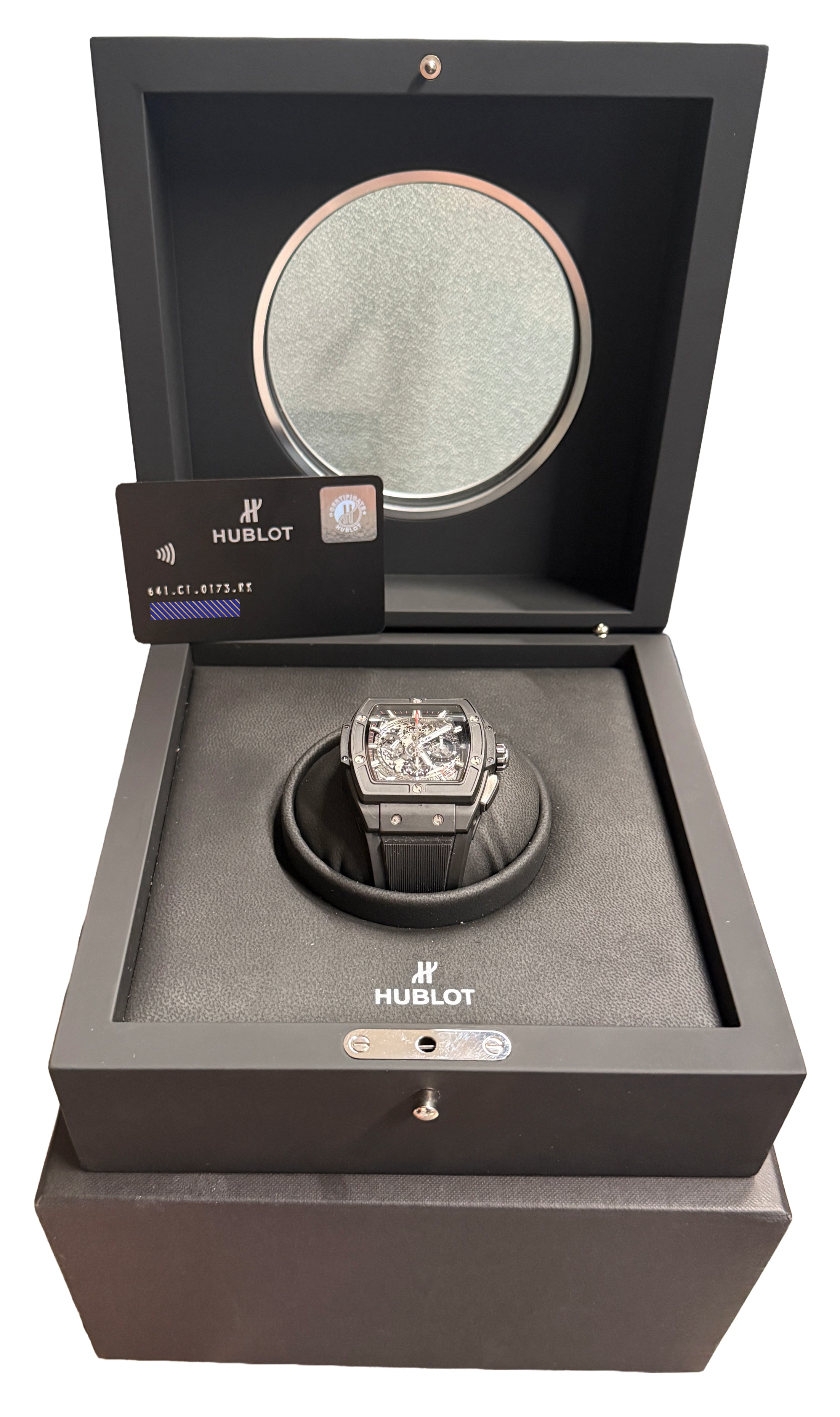 PAPERS Hublot Spirit of Big Bang BLACK MAGIC SKELETON 42mm 641.C1