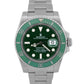 2014 PAPERS Rolex Submariner Date HULK Ceramic GREEN Steel 40mm 116610 LV BOX