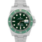 PAPERS Rolex Submariner HULK Ceramic Stainless Steel Green 40mm 116610 LV BOX