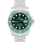 2010 PAPERS Rolex Submariner Date HULK Ceramic Steel GREEN 40mm 116610 LV BOX