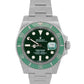 Rolex Submariner Date HULK Green 40mm Ceramic Stainless Steel 116610 LV Watch