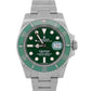 2020 NFC Rolex Submariner 116610 LV Hulk Ceramic Green Steel 40mm Box Papers